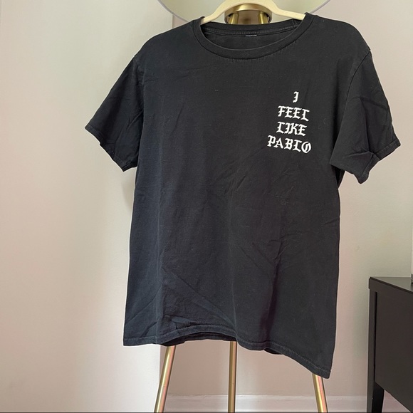 I FEEL LIKE PABLO Black TEE kanye west S - Picture 1 of 3